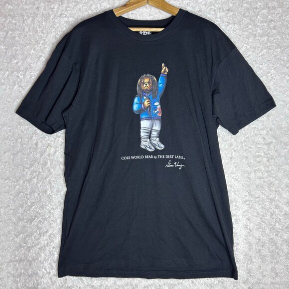 Cole World Bear Tee‎ (Limited Edition) Graphic T-Shirt Size Large - Picture 1 of 4